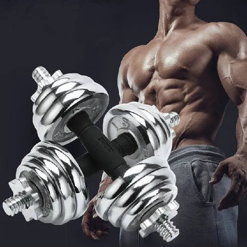 Adjustable Dumbbell & Barbell Set | Home Gym Fitness Equipment