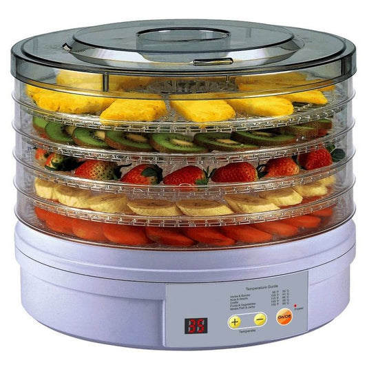 Digital 5 Trays Food Dehydrators Machine  with a timer