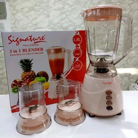 Signature 3-in-1 Blender