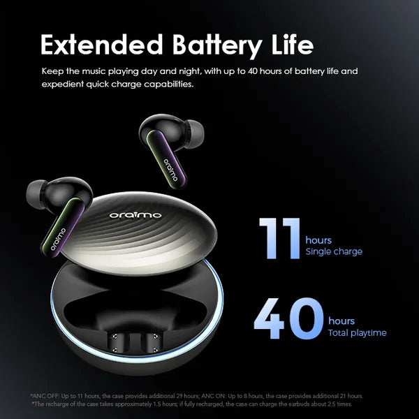 Oraimo SpaceBuds OTW-630 – Silence the Noise. Elevate the Sound.