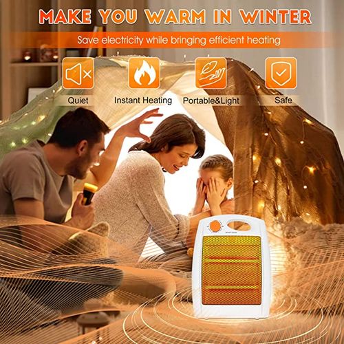 Nunix Portable Radiant Quartz Room Heater