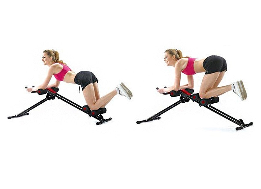 Abs generator /AB Glider Trainer | Ab Roller & Crunch Machine with Resistance Levels