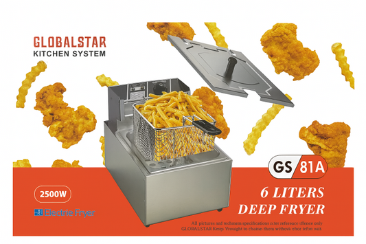 Global Star 6L Deep Fryer