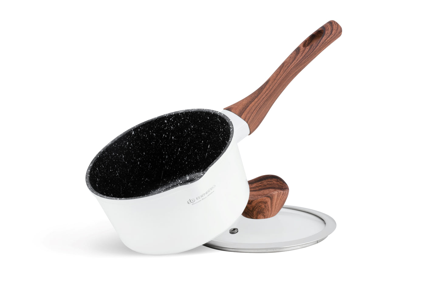 15-Piece Edenberg Cookware Set – White