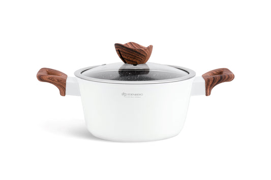 15-Piece Edenberg Cookware Set β White