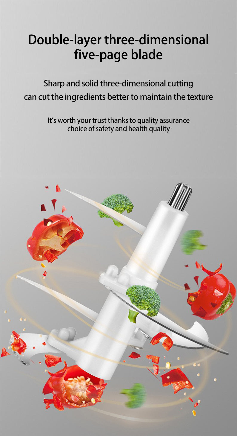 Manual Rotary Shredder | Vegetable Chopper | Meat Mincer