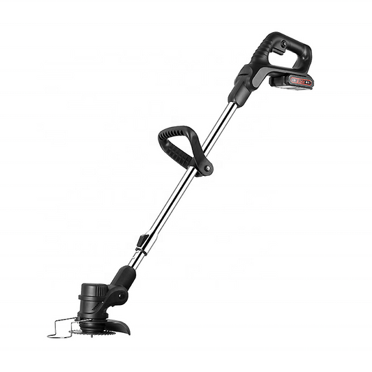Cordless Electric Lawn Mower & Foldable Adjustable Trimmer
