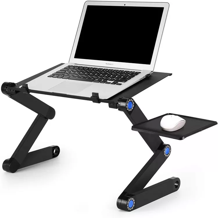 Adjustable Laptop Stand with Mouse Rest & Cooling Fan