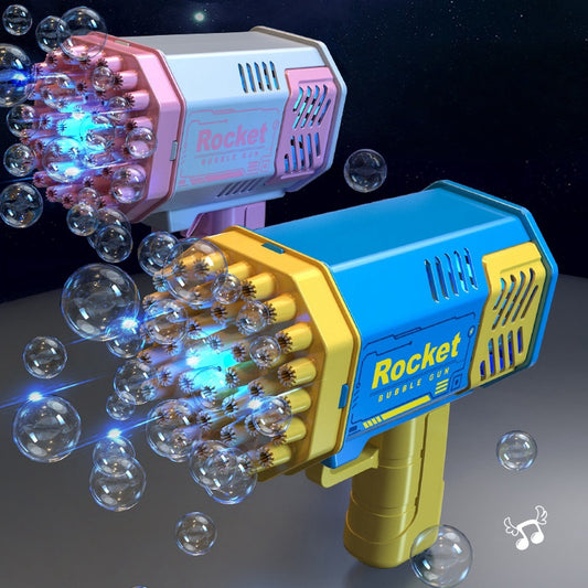 Rocket Bubble Gun β 40-Hole Bubble Blaster