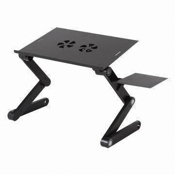 Adjustable Laptop Stand with Mouse Rest & Cooling Fan