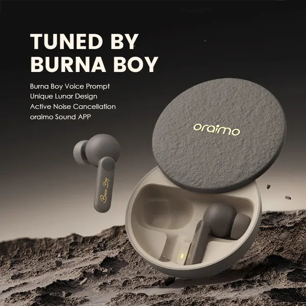 Oraimo Spacepods X Burna Boy ANC True Wireless Earbuds, Waterproof OEB-E105D