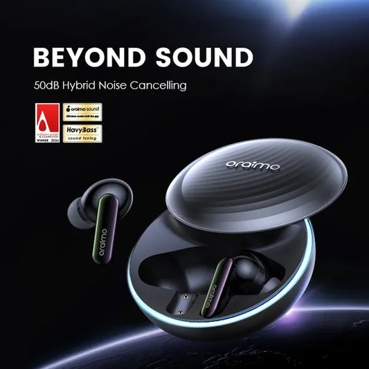 Oraimo SpaceBuds OTW-630 β Silence the Noise. Elevate the Sound.