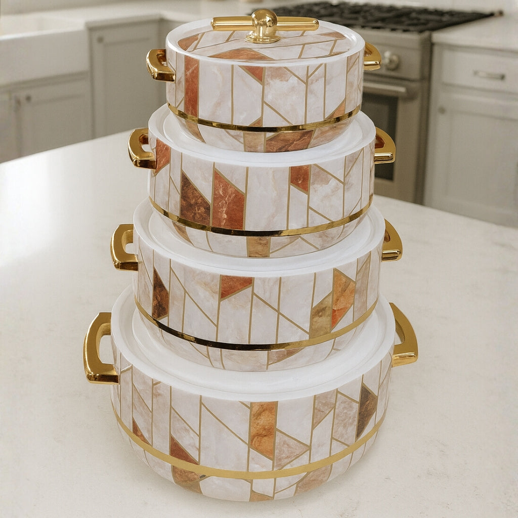 Turkish Mosaic Hot Pot Set β 4 Pieces (1L | 1.5L | 2.5L | 3.5L)