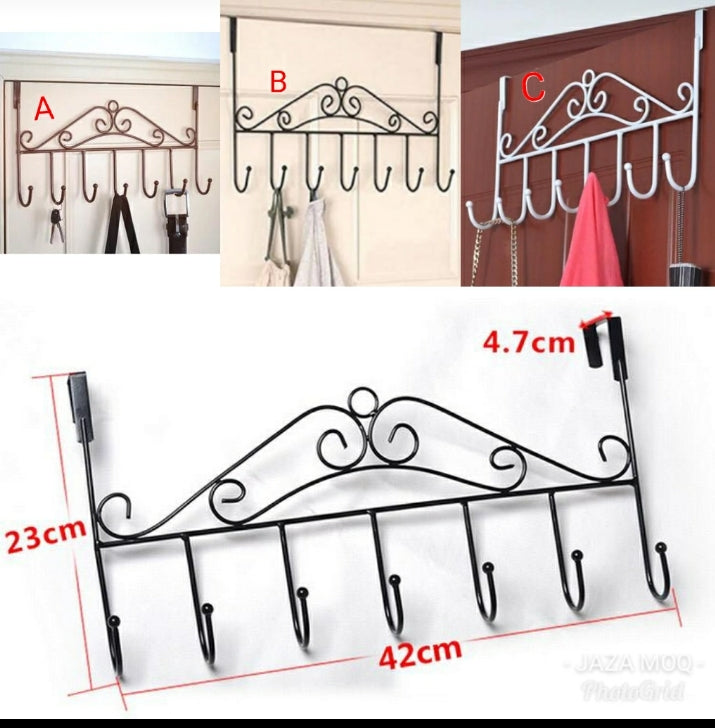 Over-the-Door Hook Rack