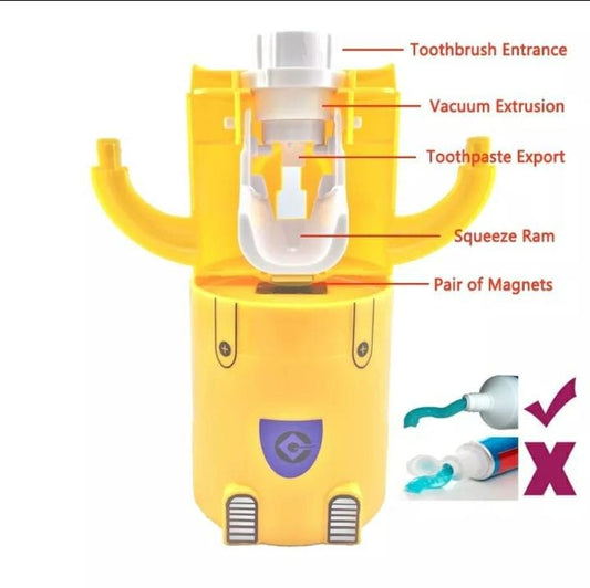 Minions Toothpaste Dispenser β Fun & Practical!