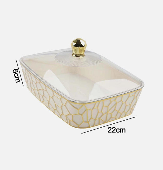 Transparent Fruit Serving Tray serveware