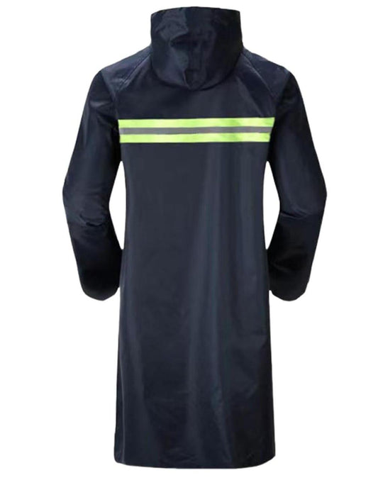 Heavy Duty Raincoat with Hood & Reflector