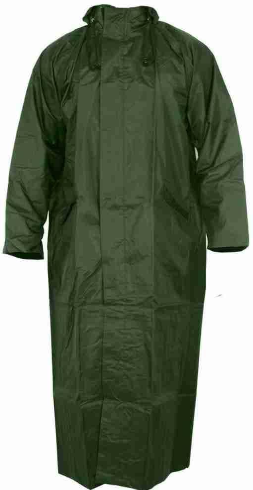 Quality Heavy Raincoat with Hood