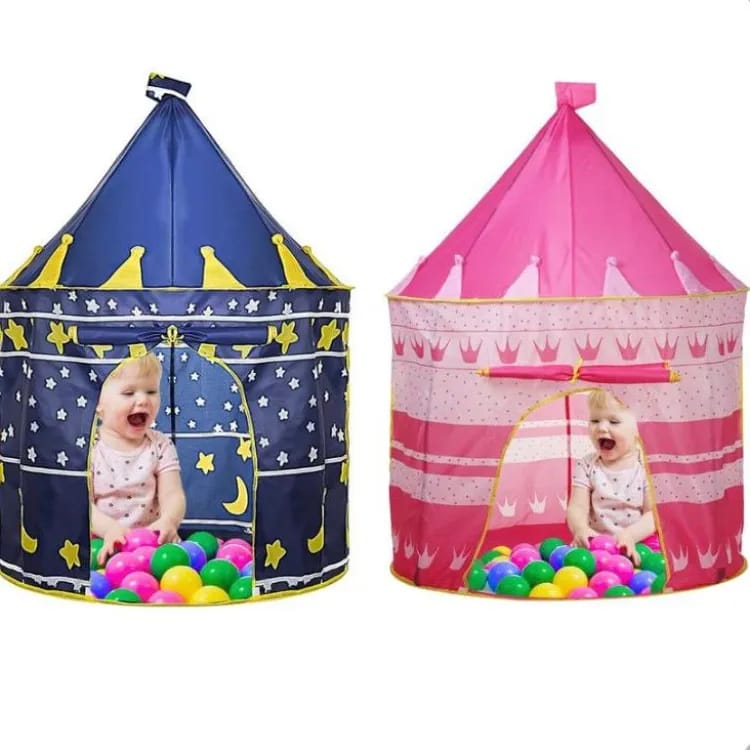 Kids Play Tent β Princess & Prince Castle Design