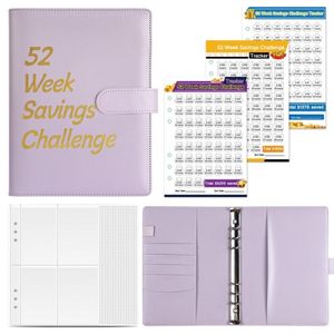 A5 52-Week Savings Challenge Binder