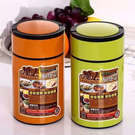 800ml Stainless Steel Food Flask with Spoon