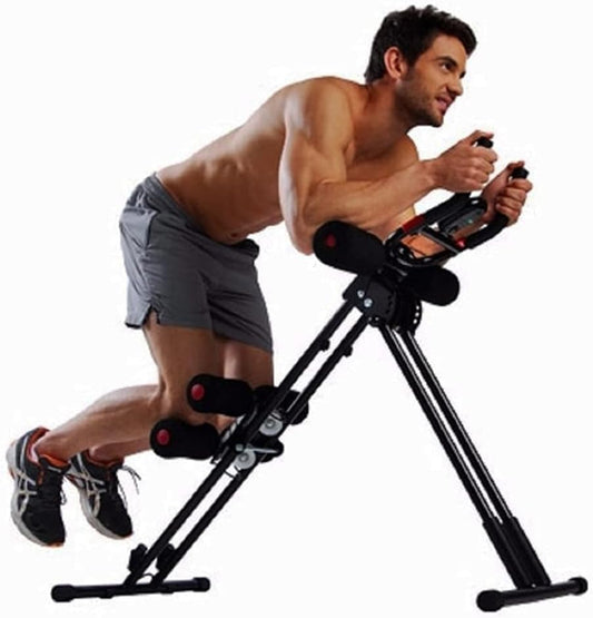 Abs generator /AB Glider Trainer | Ab Roller & Crunch Machine with Resistance Levels