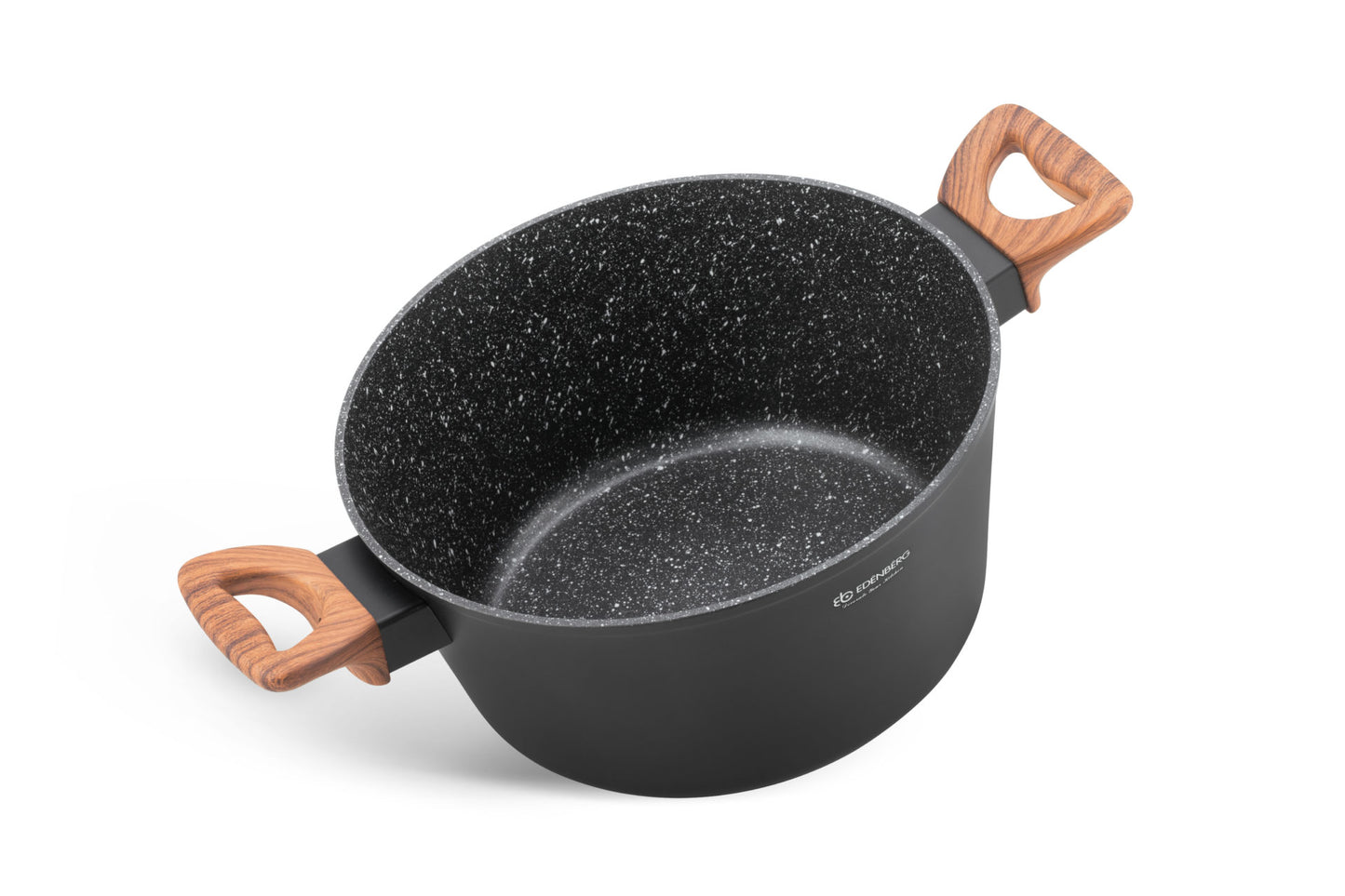 15-Piece Edenberg Cookware Set – Black