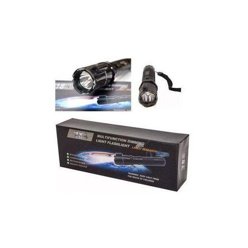 Electric Shock Self-Defense Flashlight with Laser Pointer –