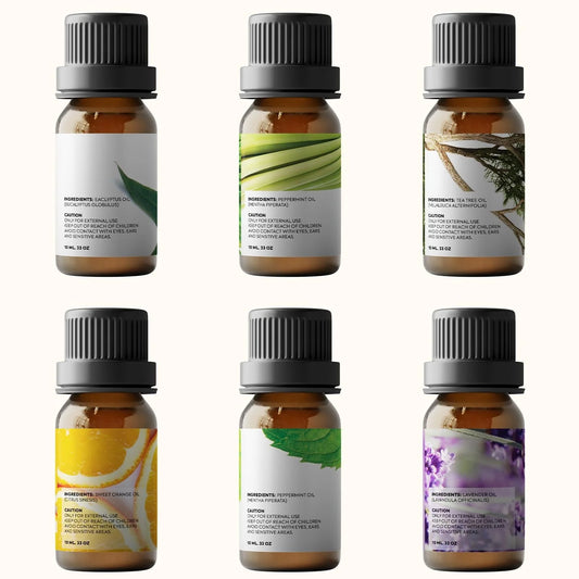 Pure Natural Aromatherapy Essential Oils 6 pcs