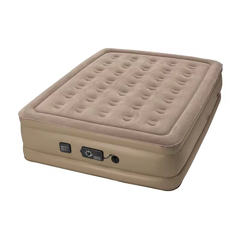 Inflatable Queen Size Airbed Mattress with Built-In Pump – Self-Inflating & Deflating