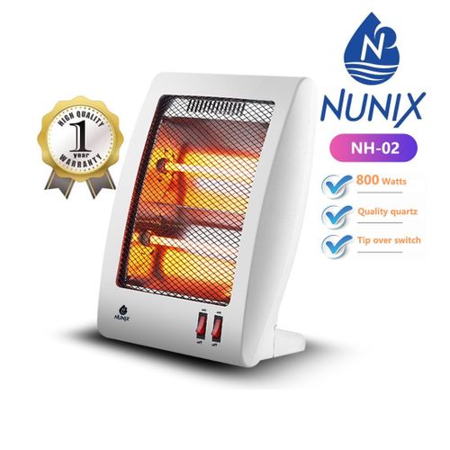 Nunix Portable Radiant Quartz Room Heater