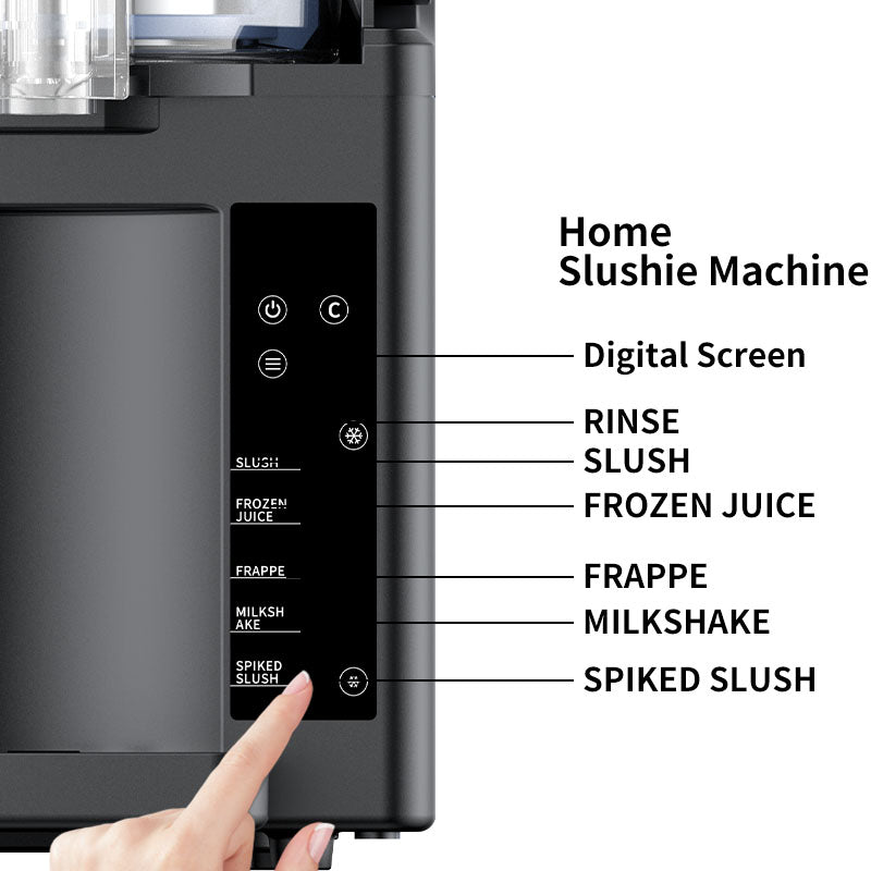 Slush Maker – Frozen Dessert Maker - Electric Auto Ice Cream Machine