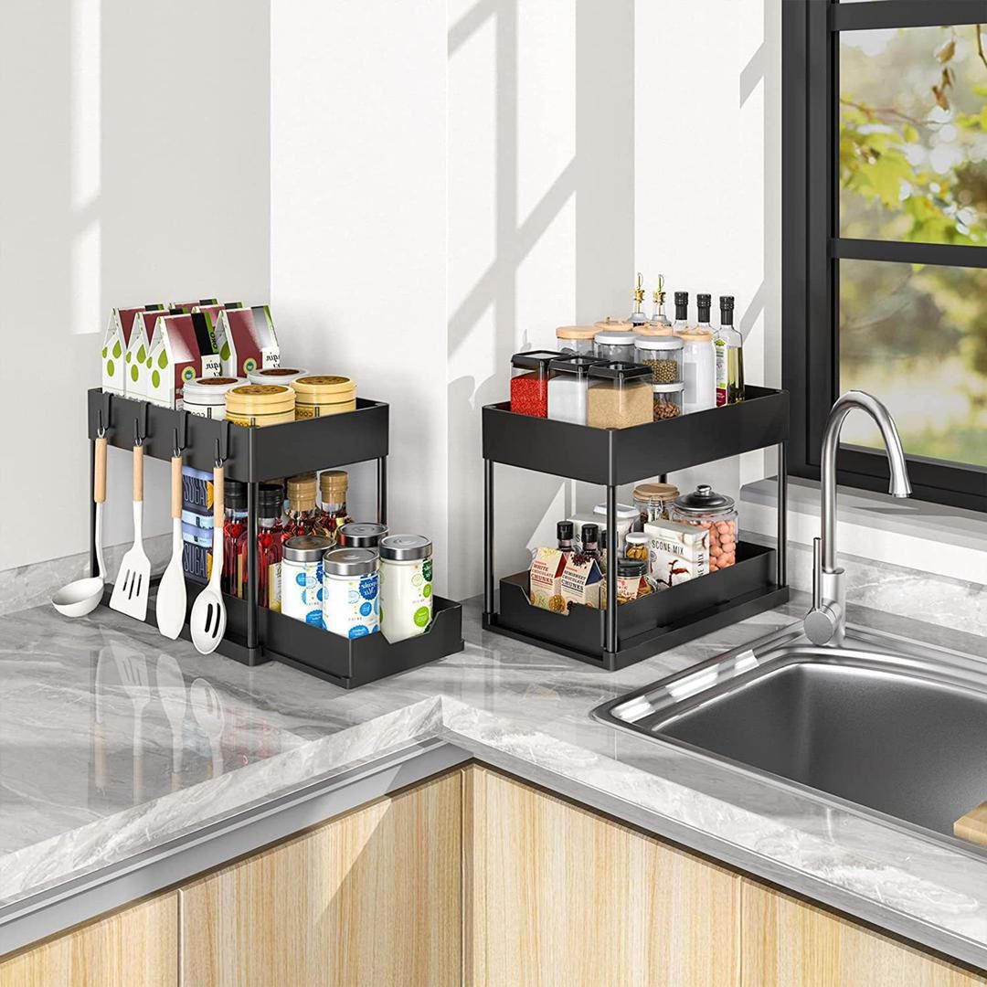 2 tier Under sink/under shelve organizer