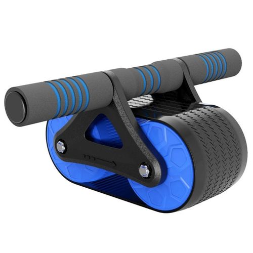 Automatic Rebound Belly Wheel | Double Roller Core & Abs Trainer