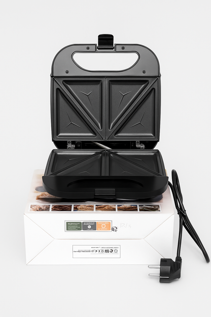 Reki 2-Slice Sandwich Maker – Compact & Efficient Snack Maker