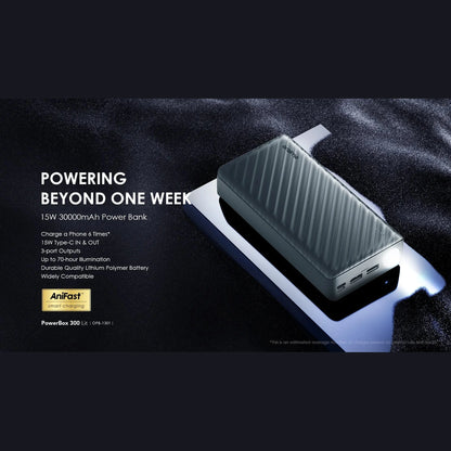 ORAIMO 30000mAh Power Bank (OPB-1301) Super Fast Charge with Long Lasting Battery