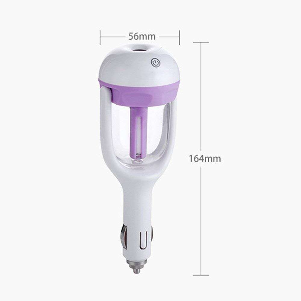 Portable Car Humidifier & Essential Oil Diffuser – Mini Aroma Mist for On-the-Go Comfort