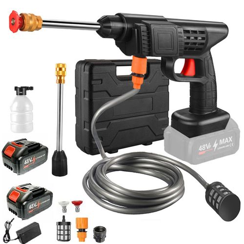 High Power Wireless Car Wash Gun – Cordless Electric Pressure Cleaner & Fumigation Spray