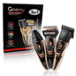 Geemy Rechargeable Hair Shaving Machine, Shaver- 3 In 1