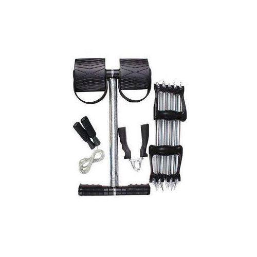 4-Way Resistance Training Set – Full Body Home Workout Kit for Core, Arms, Legs & Back