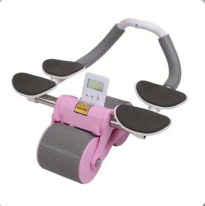 Automatic Rebound Ab Roller Wheel – Core Strength Trainer with Smart Assist