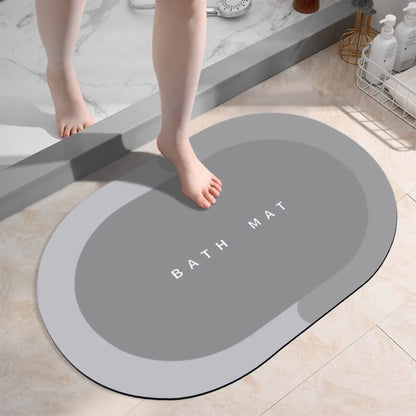 Super Absorbent Antislip Bathroom Mat.