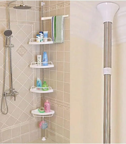 Bathroom Corner Shelf Organiser Stand