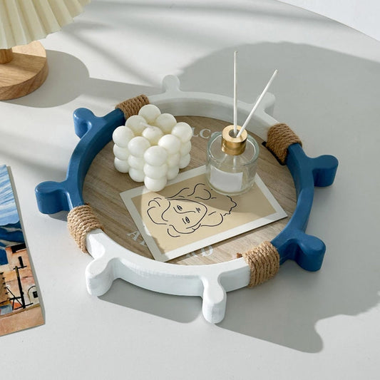 2-in-1 Decorative Sailor Themed Tray