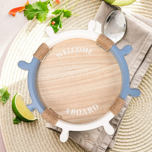 2-in-1 Decorative Sailor Themed Tray