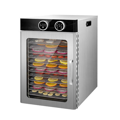 8-Tray Stainless Steel Food Dehydrator – Preserve Food Naturally 🍎🥩🌿