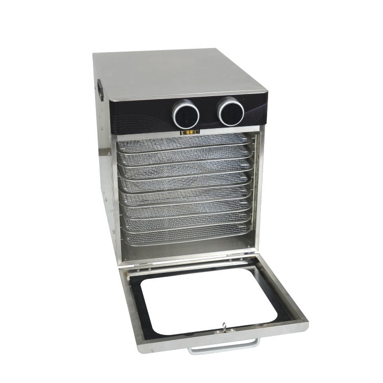 8-Tray Stainless Steel Food Dehydrator – Preserve Food Naturally 🍎🥩🌿