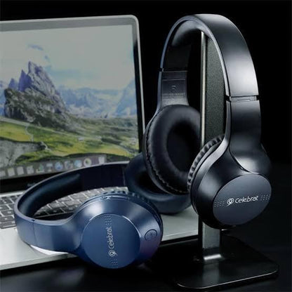 Celebrat A27 Wired Stereo Headphones with Mic – Over-Ear 3.5mm Headset for Music, Calls & Gaming