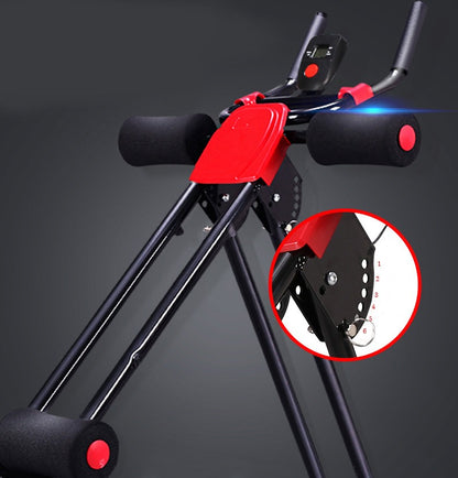 Abs generator /AB Glider Trainer | Ab Roller & Crunch Machine with Resistance Levels
