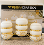 TrendMax 3-Piece Decorative Canister Set